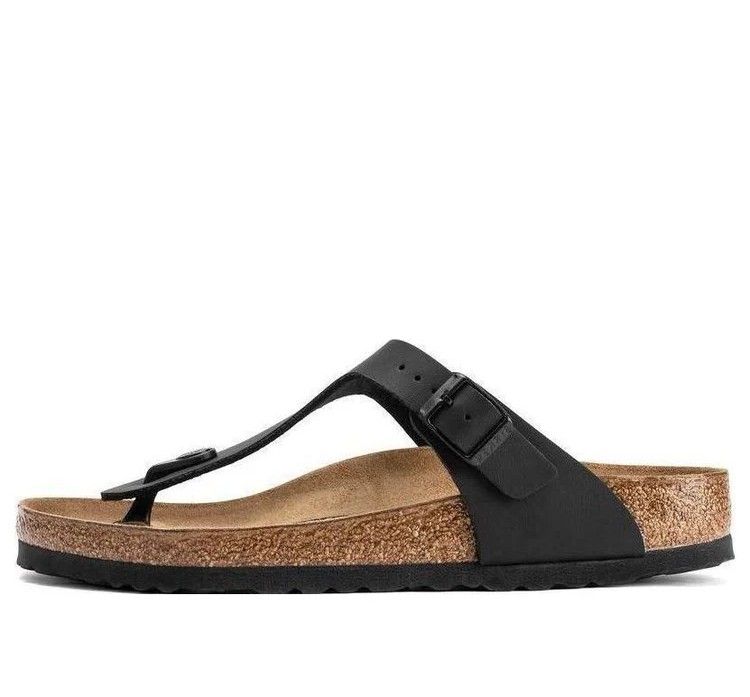 Birkenstock Gizeh Birko-Flor Narrow Fit 'Black'