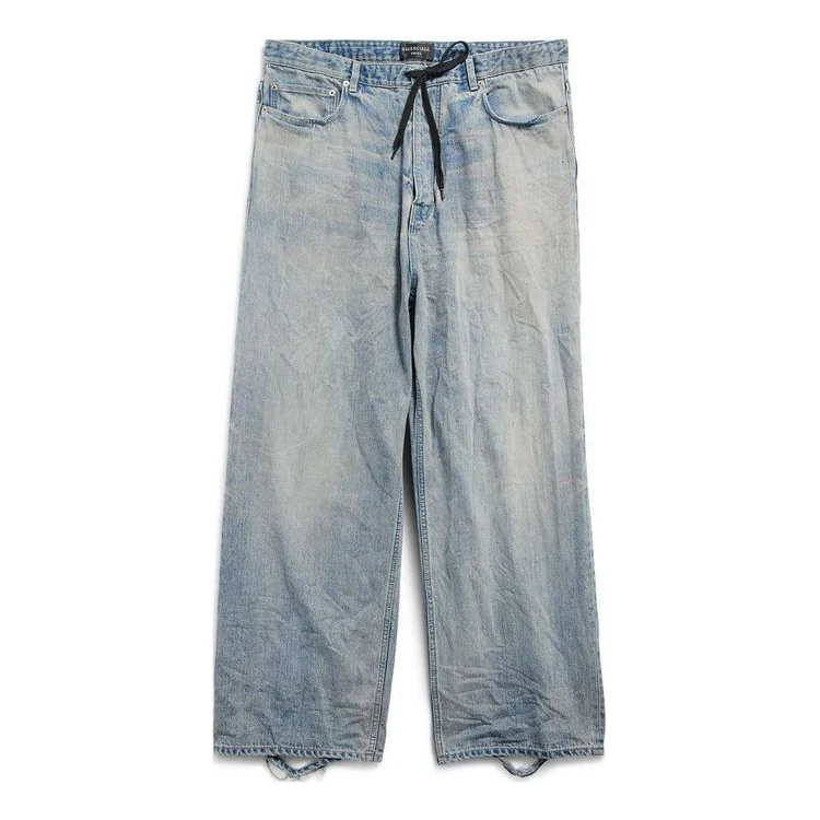 Balenciaga Oversized Baggy Pants 'Light Blue'