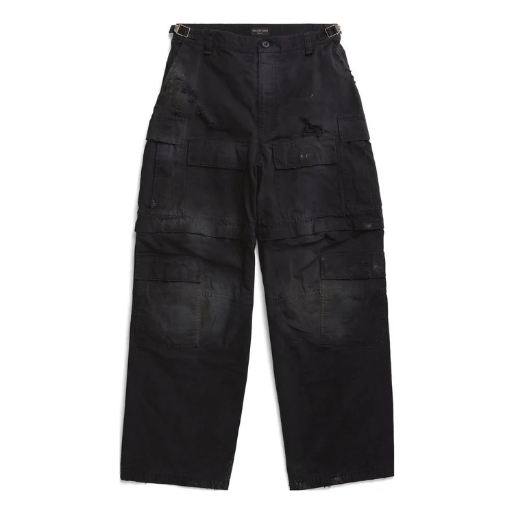 Balenciaga Large Cargo Pants 'Black'