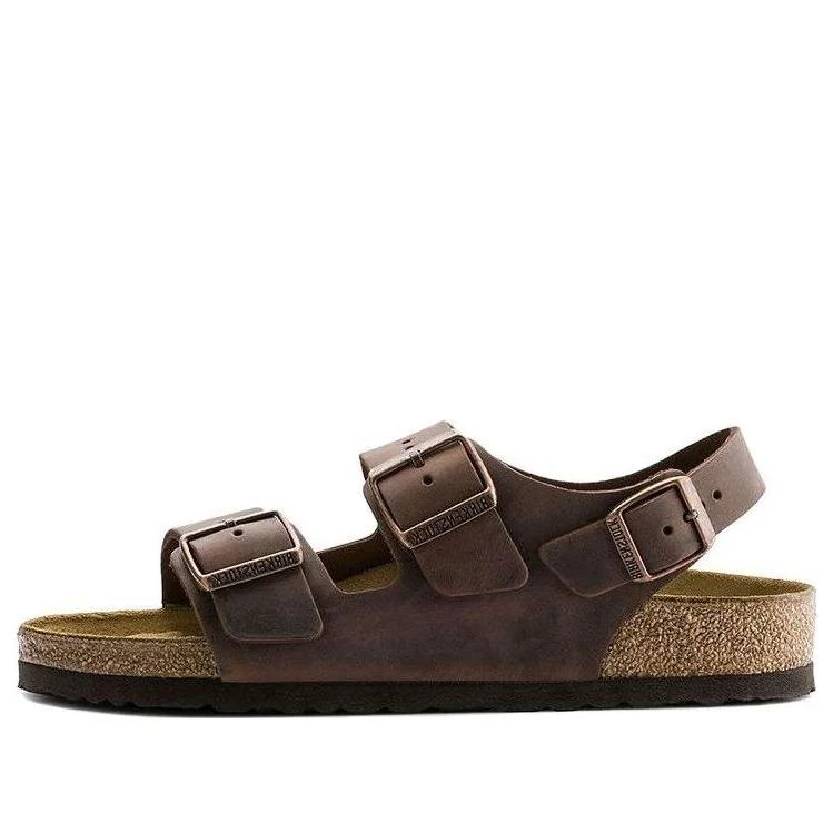 Birkenstock-Milano Oiled Leather 'Habana'