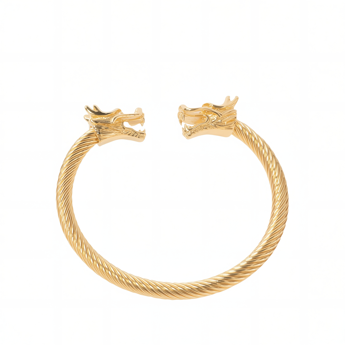 Gold-Plated Stainless Steel Bracelet