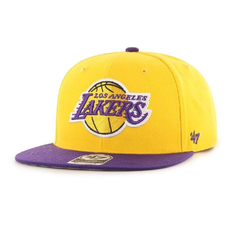 Men's Los Angeles Lakers '47 Brand "No Shot" Captain Snapback Hat