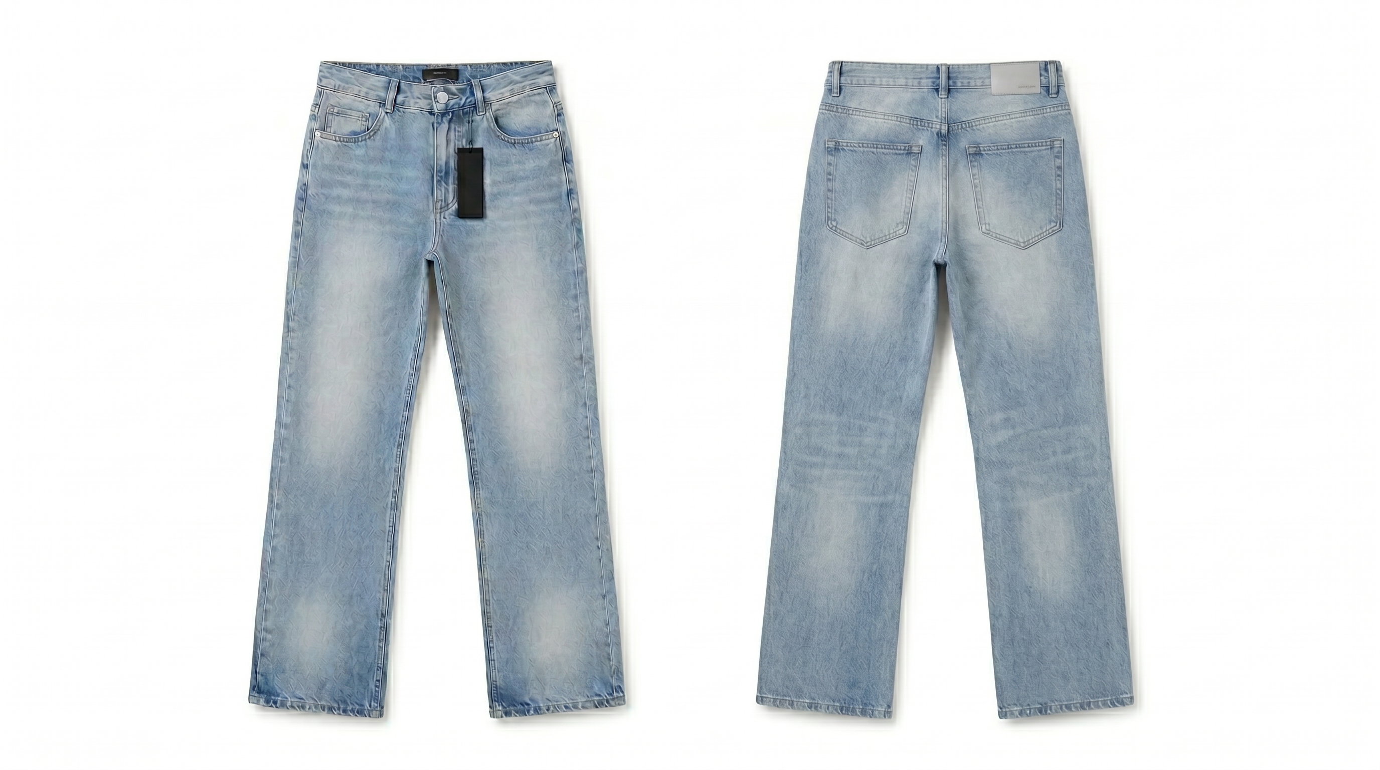 ZW Collection Straight High-Waist Jeans