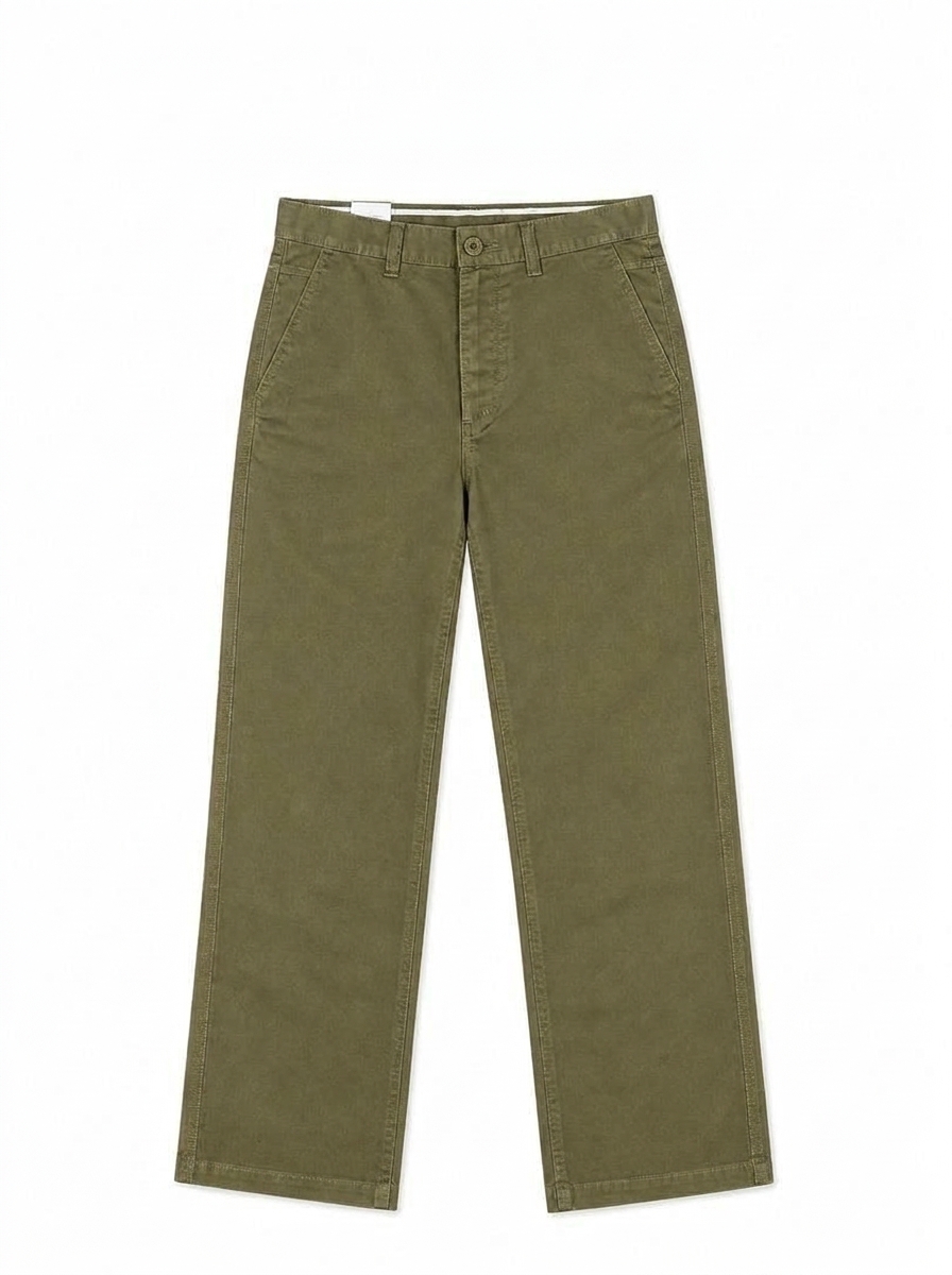 Fortela Reno Olive Corduroy Trousers.